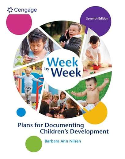 Book cover of Week by Week: Plans for Documenting Children's Development (Seventh Edition)