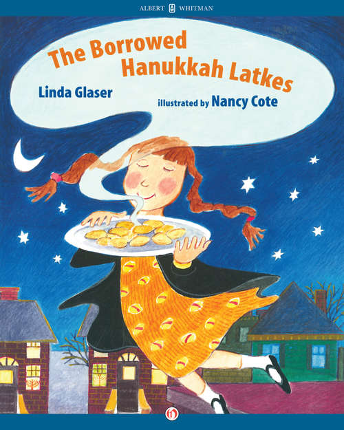 Book cover of The Borrowed Hanukkah Latkes