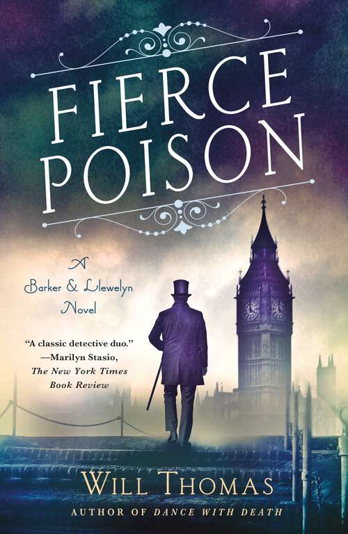 Book cover of Fierce Poison: A Barker & Llewelyn Novel (A Barker & Llewelyn Novel #13)