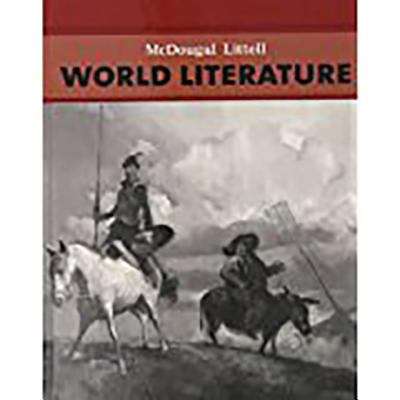 Book cover of McDougal Littell World Literature
