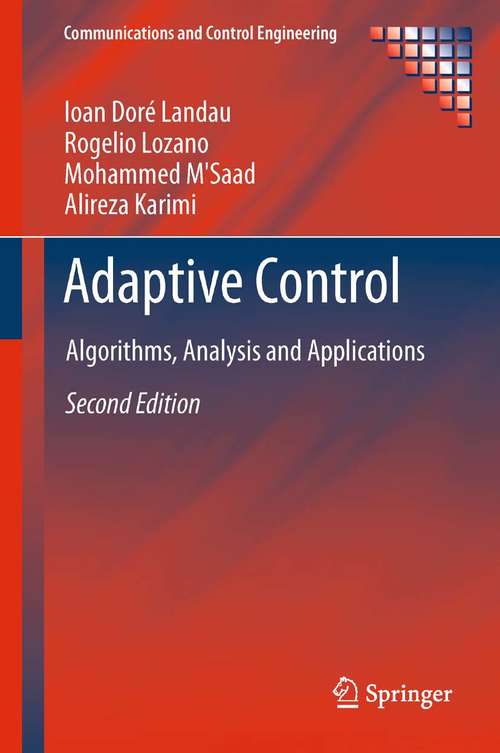 Book cover of Adaptive Control
