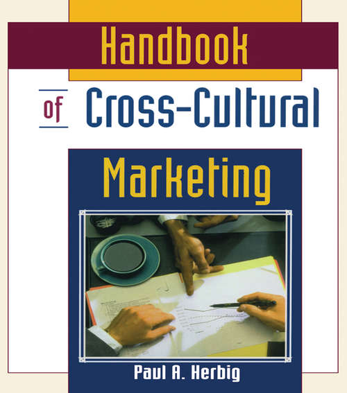 Handbook of Cross-Cultural Marketing