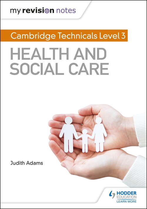 Book cover of My Revision Notes: Cambridge Technicals Level 3 Health And Social Care Epub