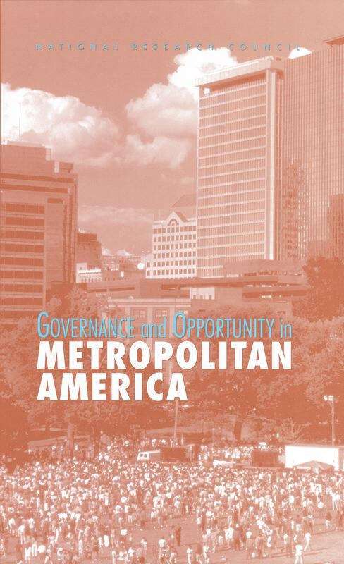 Book cover of Governance and Opportunity in Metropolitan America