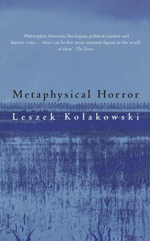 Book cover of Metaphysical Horror