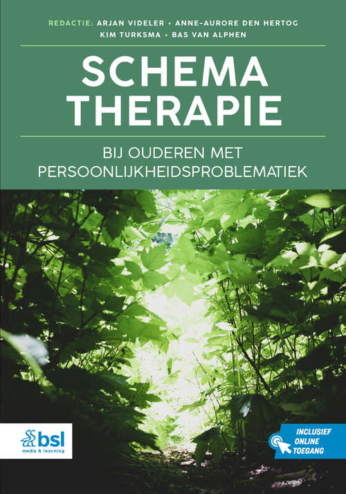 Book cover of Schematherapie bij ouderen met persoonlijkheidsproblematiek