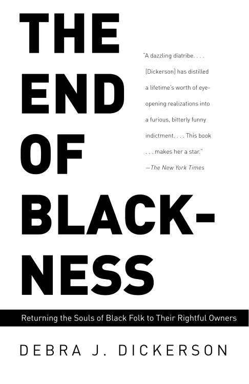 Book cover of The End of Blackness