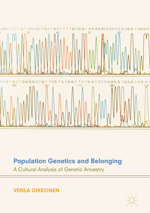 Book cover of Population Genetics and Belonging