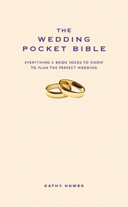 Book cover of The Wedding Pocket Bible