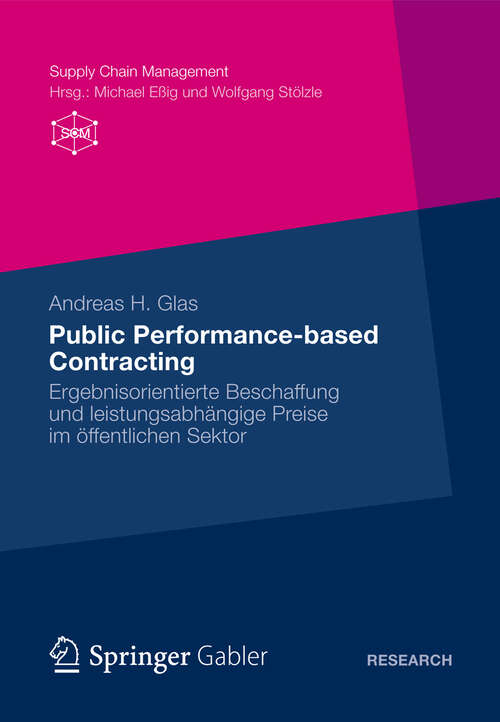Book cover of Public Performance-based Contracting