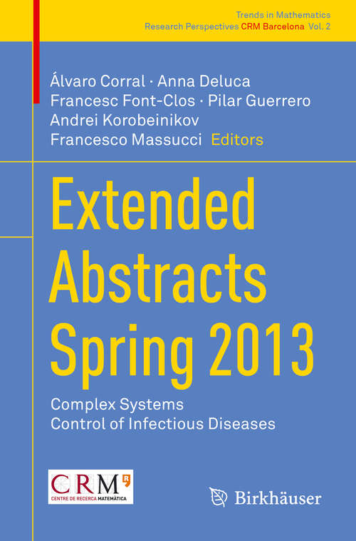 Extended Abstracts Spring 2013