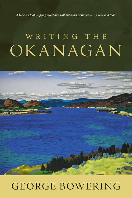 Book cover of Writing the Okanagan