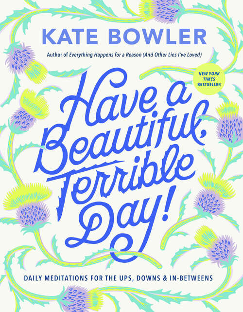 Book cover of Have a Beautiful, Terrible Day!: Daily Meditations for the Ups, Downs & In-Betweens