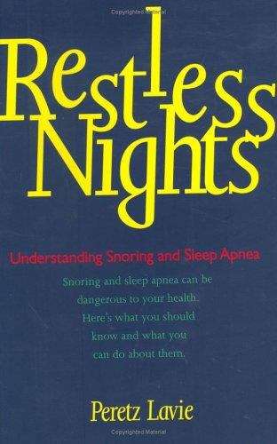 Book cover of Restless Nights: Understanding Snoring and Sleep Apnea
