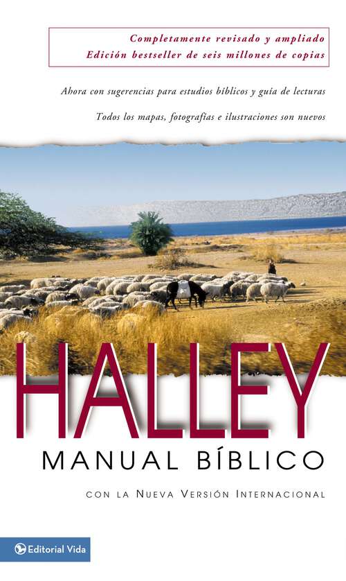 Book cover of Halley's Bible Handbook with the New International Version