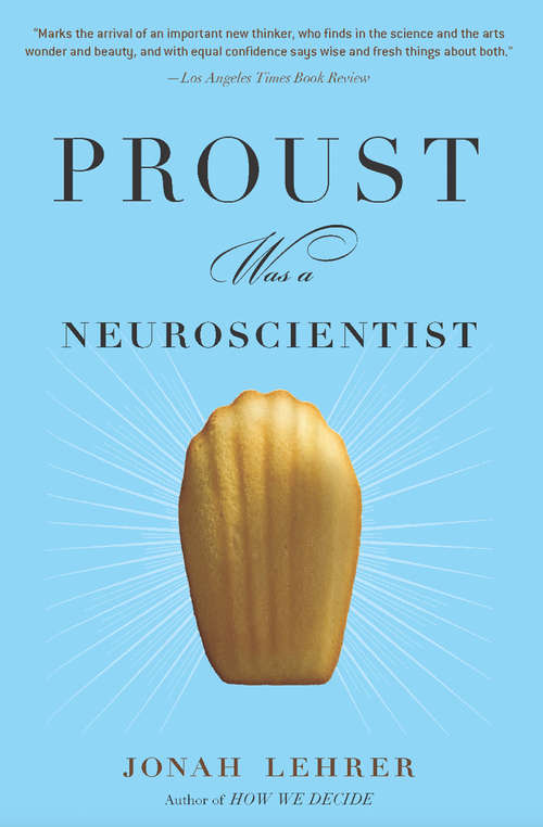 Book cover of Proust Was a Neuroscientist