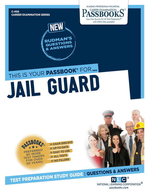 Book cover of Jail Guard: Passbooks Study Guide (Career Examination Series)