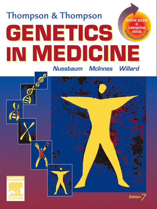 Book cover of Thompson & Thompson GENETICS IN MEDICINE