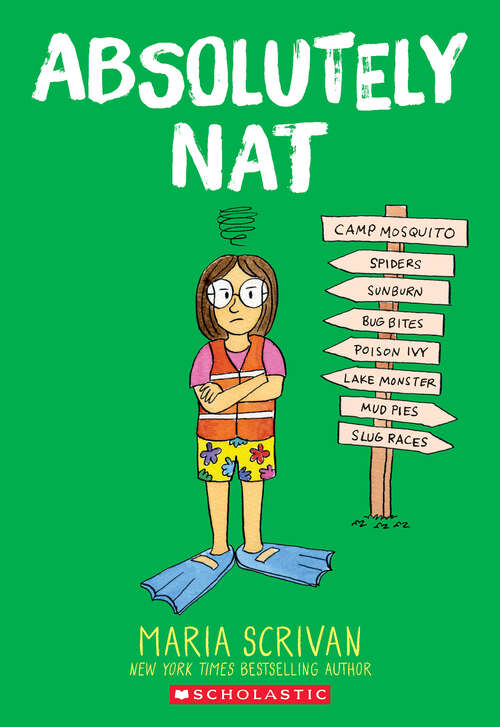 Book cover of Absolutely Nat: A Graphic Novel (Nat Enough #3)
