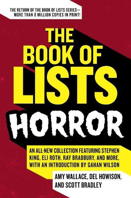 Book cover of The Book of Lists: Horror