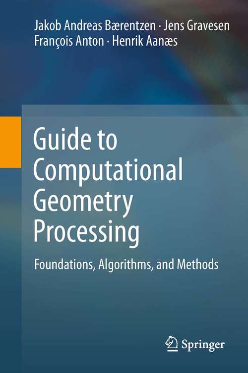 Book cover of Guide to Computational Geometry Processing