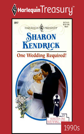 Book cover of One Wedding Required!