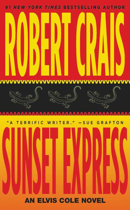 Book cover of Sunset Express: An Elvis Cole Novel