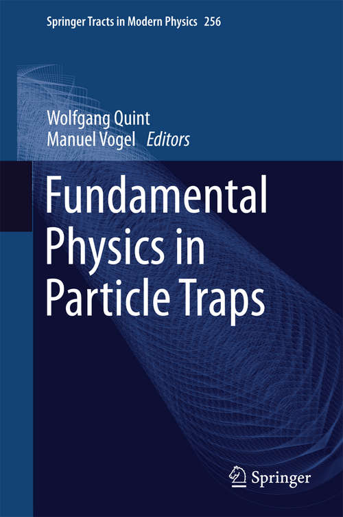 Book cover of Fundamental Physics in Particle Traps