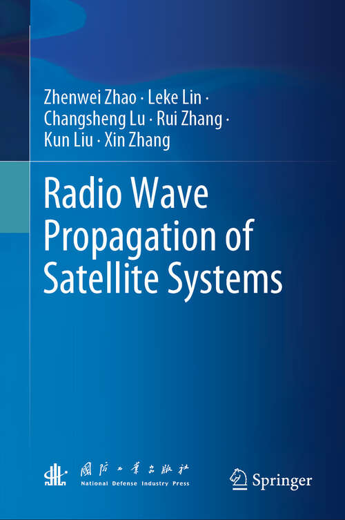 Book cover of Radio Wave Propagation of Satellite Systems