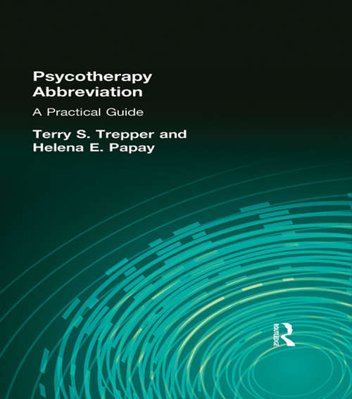 Psychotherapy Abbreviation: A Practical Guide