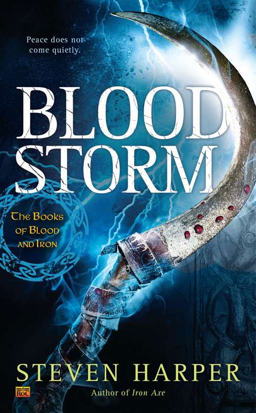 Book cover of Blood Storm (Books of Blood and Iron #2)