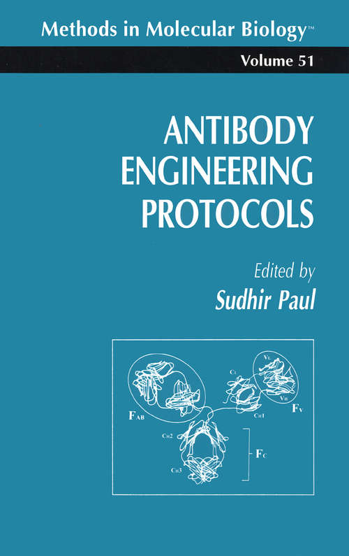 Antibody Engineering Protocols (Methods in Molecular Biology #51)