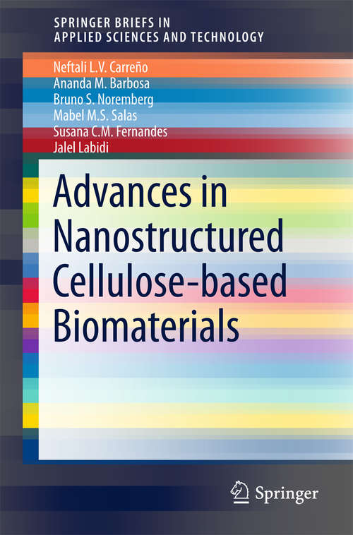 Book cover of Advances in Nanostructured Cellulose-based Biomaterials