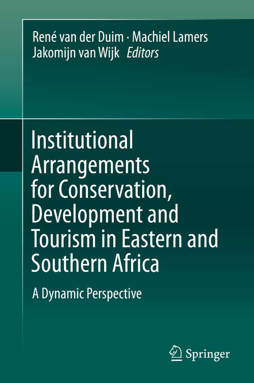 Book cover of Institutional Arrangements for Conservation, Development and Tourism in Eastern and  Southern Africa