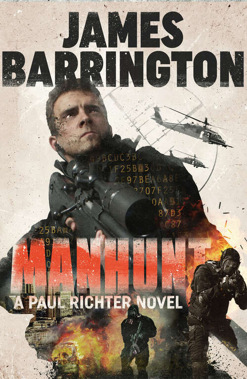 Book cover of Manhunt (Digital Original) (An Agent Paul Richter Thriller)