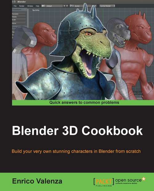 Book cover of Blender 3D Cookbook