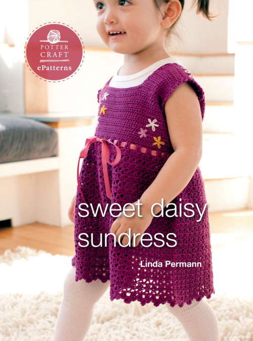 Book cover of Sweet Daisy Sundress: ePattern from Little Crochet