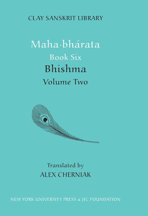 Book cover of Mahabharata Book Six: Bhisma (Volume #2)