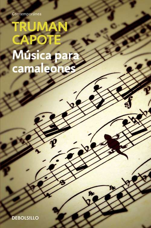 Book cover of Música para camaleones