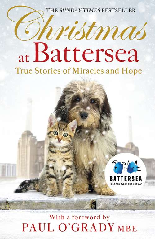 Book cover of Christmas at Battersea: True Stories of Miracles and Hope