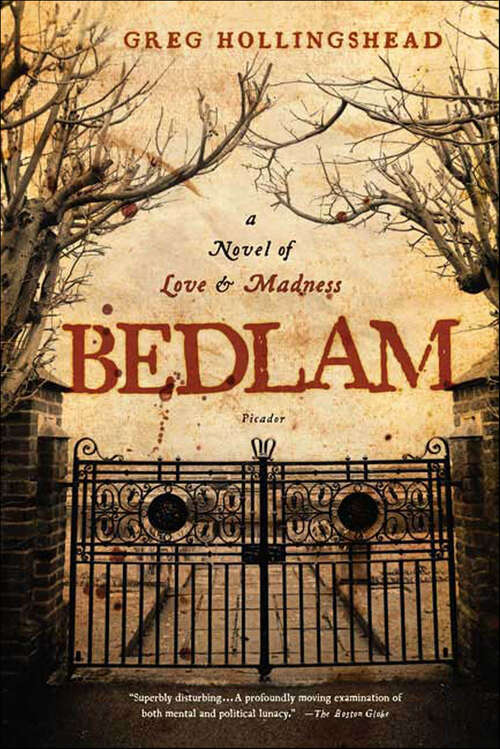 Book cover of Bedlam: A Novel of Love & Madness