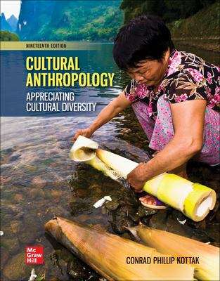 Book cover of Cultural Anthropology: Appreciating Cultural Diversity (Nineteenth Edition)