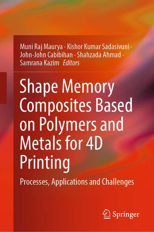Shape Memory Composites Based on Polymers and Metals for 4D Printing: Processes, Applications and Challenges