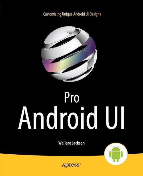 Book cover of Pro Android UI
