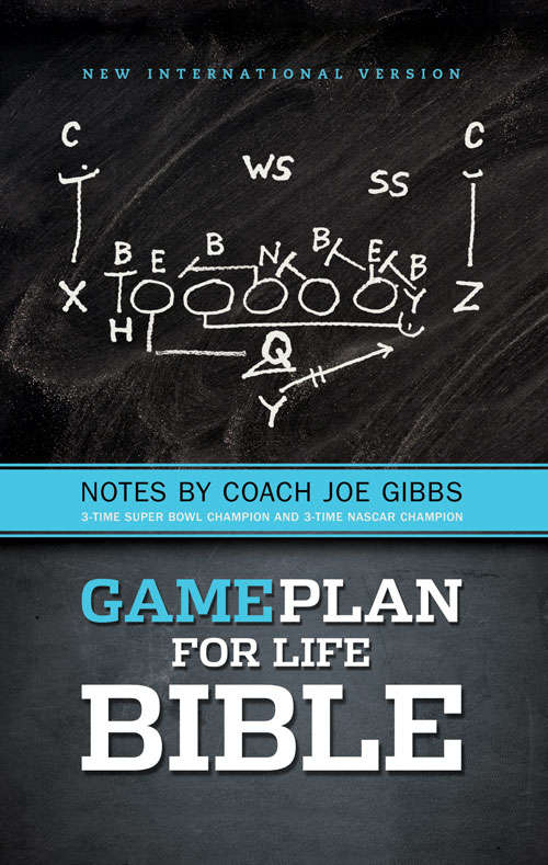 Book cover of The Game Plan for Life Bible, NIV: Notes by Joe Gibbs