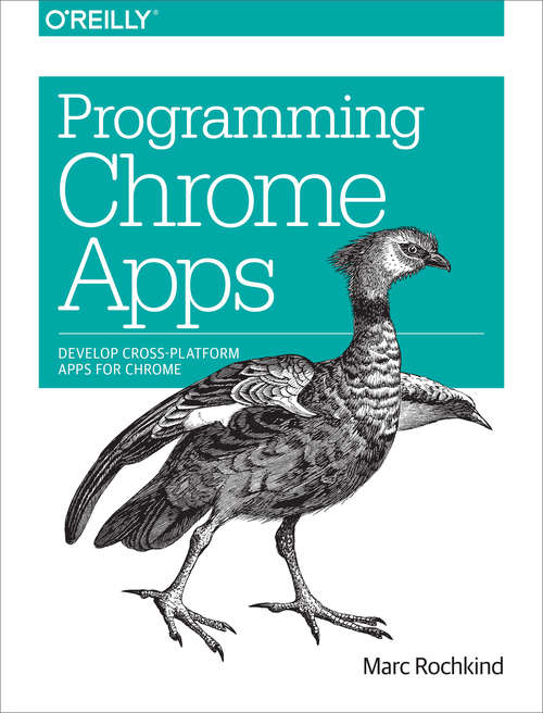 Book cover of Programming Chrome Apps