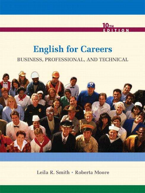 English for Careers: Business, Professional, and Technical (10th Edition)