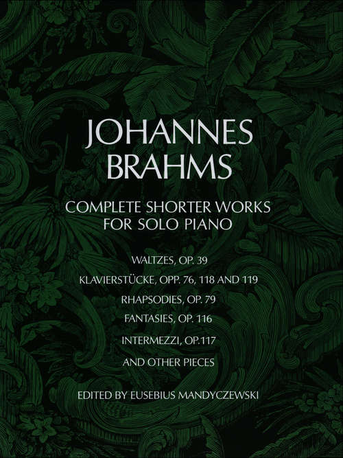 Book cover of Complete Shorter Works for Solo Piano