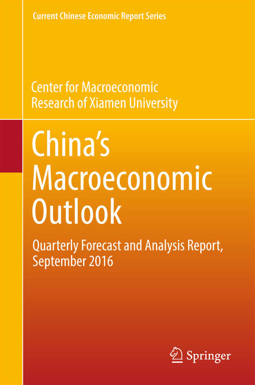 Book cover of China’s Macroeconomic Outlook