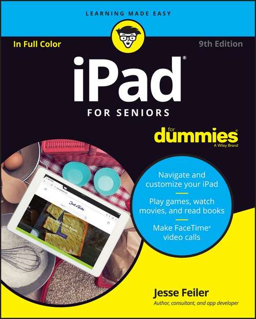 Book cover of iPad For Seniors For Dummies